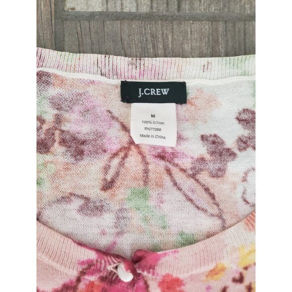 J.Crew Women Pink Cardigan M - Picture 6 of 7